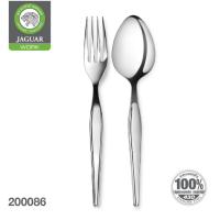 ราคา JAGUAR ช้อนส้อม สแตนเลส ตรา จากัวร์ หนา 2.0 mm. ลายออคิด ลายขอบตั้ง ช้อนส้อมทานข้าว Food Grade แพ็ค 12 คู่ (925693999)