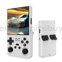 ราคา R39 MAX 128G เกมคอนโซลมือถือ 4 นิ้วหน้าจอ HD RK3326 30 + Emulators 40000 + เกมสําหรับ PSP NDS GBA 3500mAh แบตเตอรี่อาร์เคด Retro Gaming คอนโซลเปิดแหล่ง Linux ระบบ (25147789620)