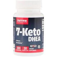 ราคา คุมน้ำหนัก ช่วยเผาผลาญ Jarrow Formulas, 7-Keto DHEA, 100 mg, 30 Veggie Caps ชะลอวัย พร้อมส่ง (7547484536)