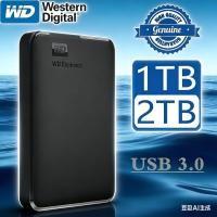 ราคา ฮาร์ดดิสก์พกพา Western Digital Elements 2TB ยูเอสบี 3.0 รับประกัน 3 ปี ราคาถูก มีของพร้อมส่ง (47359300591)