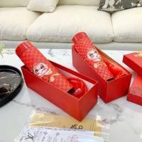 ราคา กระบอกน้ำเก็บอุณหภูมิดิจิตอลเก็บร้อนและเย็น ต้อนรับตรุษจีนฉนวนกันความร้อนรูปวัวแดง 2021 Chinese New Year (9210426088)