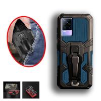 ราคา Vivo V21E 4G Y73 2021 V2061 V2059 V2146 Heavy Duty ทหารเกรดหัวเข็มขัด Hard Protection Shock Proof Grip ทนทาน Dual Layer เคสโทรศัพท์ฝาหลัง (50509017270)
