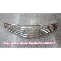 ราคา กระจังหน้า Honda Jazz 2011-13 สแตนเลส (1697086122)