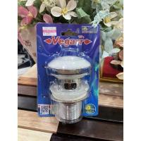 ราคา สะดืออ่างล้างหน้าสแตนเลสV816W ฝาเซรามิค กดสปริง Vegarr รหัส 1912450302 (17268788126)