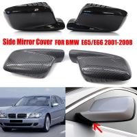 ราคา สําหรับ BMW 7 Series E65 E66 E67 E46 รถเปลี่ยนกระจกมองข้างฝาครอบ Wing Cap ภายนอกประตูด้านหลังดูกรณี Trim คาร์บอน (29044257226)