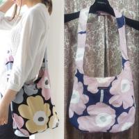 ราคา Used * Marimekko Unikko clover shoulder bag ✔ (5211079126)