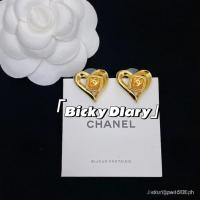 ราคา ชาแนล สไตล์คลาสสิก ต่างหูรูปหัวใจมือสอง/วินเทจ (55910886390)
