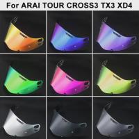 ราคา Helmet Visor For ARAI TOUR CROSS3 TX3 XD4 Motorcycle Helmets Vision Lens Case For CROSS3 Helmet Len (47656137555)