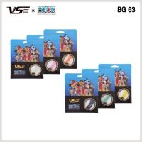ราคา VS X ONE PIECE เอ็นแบดมินตัน รุ่น BG63 (One Piece Collection) White / Yellow / Green / Orange / Blue / Pinkq (57455583962)