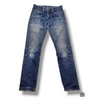 ราคา Levi's 511 ริมแดง มือสอง ป้ายหนัง made in ตุรกี กระเป๋า Single30/40 (42021094175)