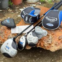 ราคา SET หัวไม้เด็ก Callaway XJ มือสองญี่ปุ่น 4 ใบ Driver FW Hybrid Putter สภาพพร้อมใช้กริ๊ปดีทุกไม้ มี Cover ครบ (41715175566)