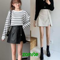 ราคา กระโปรงสั้นทรงเอ มีซิปข้าง (22636603653)