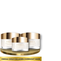 ราคา Veedaa Gold Collagen Overnight Mask หน้าใส รูขุมขนกระชับ ไม่ติดหมอน (40877106197)