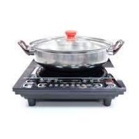 ราคา Hanabishi เตาแม่เหล็กไฟฟ้า รุ่น HIC-208EA (แถมฟรีหม้อสแตนเลส) (13102900457)