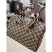 ราคา LOUIS VITTON SPEEDY 30 #หลุยส์วิตตองลายดามิเย่สีขาว หนังแท้มือสอง (17461797257)