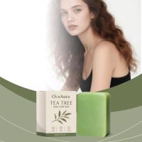 ราคา Tea Tree Skin Care Bar Soap - 100g Natural Facial Cleanser for Acne Prone Skin, Oil Control & Moisturizing Body Wash for Daily Use[Chuuyi] (47560582243)