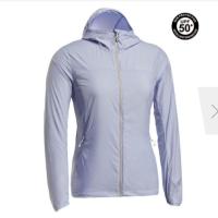 ราคา QUECHUA เสื้อแจ็คเก็ตกันแดด กันฝน ผู้หญิงรุ่น HELIUM SUN 500 แท้% (6428229943)