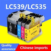 ราคา ตลับหมึก Brother LC 535 XL + LC 539 XL - BK C M Y)ตลับเทียบเท่า DCP-J100 Brother DCP-J105 Brother MFC-J200 คุณภา (23220768611)
