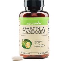 ราคา Naturewise Garcinia Cambogia - 60% HCA Concentration Extract, Natural Support for Weight Goals and Energy Levels - Vegan, Non-GMO, Gluten Free - 90 Capsules[1-3 Month Supply] (54158523234)