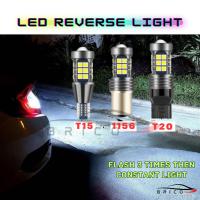 ราคา 1PC 27LED หลอดไฟถอยหลังรถยนต์ Flash & Non Flash T15/W16W T20/7440 1156/P21W (Striobe 3 ครั้ง + คงที่) (47460473110)