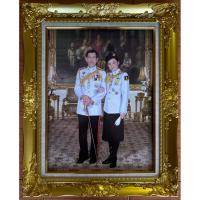 ราคา กรอบหลุยส์สีทองพร้อมภาพมงคล พร้อมกระจก ขนาด 15×20นิ้ว (25247341265)