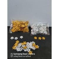 ราคา ลูกปัดดอกพิกุลเงินทองถุงใหญ่500กรัม (4246015572)