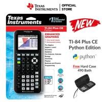 ราคา [Free Hard Case] Texas Instruments เครื่องคิดเลขกราฟ รุ่น TI-84 Plus CE Python Graphing Calculator (1544371082)