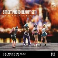 ราคา C More Art1:64 Street Shot Beauty Doll Set Decoration Figure Model Display & Collection & Gift (46709958940)