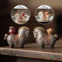 ราคา AringYohi] เปลี่ยนสีทันที Rich Tea เครื่องประดับสัตว์เลี้ยง Luy Tangma โต๊ะกาแฟ Raise Accessories Boutique Tea Pet ใหม่ (44557284452)
