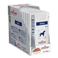 ราคา [กล่อง 10ซอง] Royal Canin Renal สุนัขโรคไต เพาวซ์ อาหารเปียกสุนัขโรคไต DOG (7610632152)