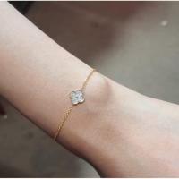 ราคา สร้อยข้อมือทองแท้9k เพชรแท้ (57459973960)