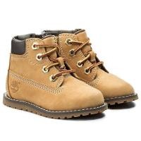 ราคา รองเท้าเด็กมือสอง Timberland Kid's TODDLER Pokey Pine Boot รองเท้าบูทเด็ก (FTKA125Q)พร้อมส่งต่อ ‼️ (27019929579)