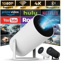 ราคา โปรเจคเตอร์ HD 1080P Android มินิ 5G WIFI บลูทูธ เชื่อมต่อ iOS Mirroring (41167374403)