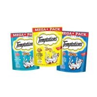 ราคา WHISKAS วิสกัสเทมเทชั่น เมก้าแพ็ค ขนมแมว 160ก (52609312984)