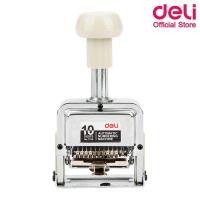ราคา Deli 7510 Numbering Machine เครื่องรันนัมเบอร์ 10 หลัก อุปกรณ์สำนักงาน เครื่องรันตัวเลขอัตโนมัติ (27824405598)