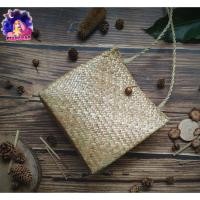 ราคา PDSสานเองถูกที่สุด พร้อมส่งกระเป๋าสานกระจูด ทรงข้างพับแนวตั้ง (สายยาว) สะพายพาดลำตัวได้ สวยหรู ชิคๆ (7541406438)