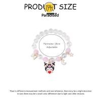 ราคา PAกำไลข้อมือคริสตัลซานริโอ ลายซินนาโมโรล สีชมพู ลายดอกไม้ สำหรับคู่รัก ของขวัญสำหรับนักเรียน (40879701448)