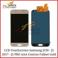 ราคา หน้าจอสัมผัส LCD Samsung J530 - J5 2017 - J5 PRO AAA Contras Fullset Gold (27982140999)