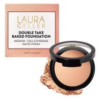 ราคา LAURA GELLER NEW YORK Baked Double Take Powder Foundation - Fair - Buildable Medium to Full Coverage - Matte Finish (42830600762)