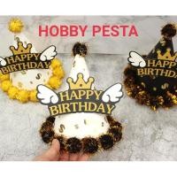 ราคา HBD WINGS 11 MOTIF CONE หมวกวันเกิด / หมวกสุขสันต์วันเกิด / หมวกวันเกิด / หมวกกระดาษ / หมวก CONE / หมวกปาร์ตี้ / ปาร์ตี้วันเกิด (43954695239)