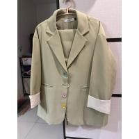 ราคา ชุดเซ็ท blazer+กางเกง สีเขียว (29673272721)