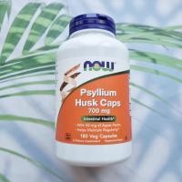 ราคา Psyllium Husk ไฟเบอร์ไซเลี่ยมฮัสก์ 700 mg 180 Capsules (Now Foods) (1854541354)