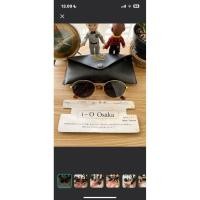 ราคา แว่นกันแดดทรงกลมวงรีวินเทจ/แว่นกันแดดวินเทจ John Lennon ยี่ห้อ: Louis Master Frame gold (โลหะเคลือบ tortoise motif) สแตนเลส (29137908228)