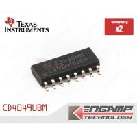 ราคา (มีตัวเลือก) [IC] CD4049UBM CD4049 TEXUS SOP16 Hex Inverting Buffer (55510825710)