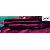 ราคา OHM ปลอกหมอนข้าง ผ้าเครปซาติน 220 เส้น (แพคคู่) สีแดงไวน์ (8432616910)