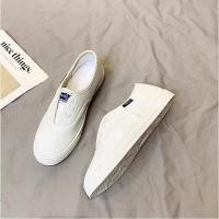 ราคา Uni รองเท้าผ้าใบสไตล์ Keds พื้นหนา2เซน พื้นถอดซักได้ (23086535187)