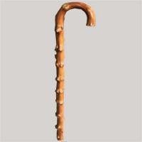 ราคา Climbing Wooden Stick Natural Rattan Wood Walking Stick For The Elderly Non-Slip Massage Cane Woode e (24679849096)