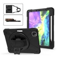 ราคา IPAD PRO 11" 2018 2020 / IPAD PRO 12.9 2018 2020 M1 M2 Defender Military Hybrid Armor Case Strap Cover (29821269377)