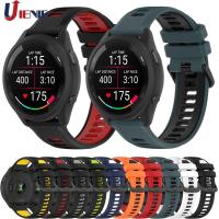 ราคา สายนาฬิกาข้อมือซิลิโคน 18 20 22 มม. สําหรับ Garmin Forerunner 265 265S 965 745 255 245 245M VENU 2 (20189588217)