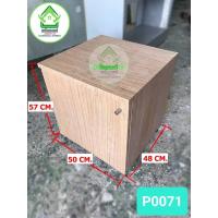 ราคา P0071 ตู้ ข้างหัวเตียง บานเปิดซ้ายและบานเปิดขวาได้ มือสอง โมใหม่ งาน DIY ทนทาน (2357015268)